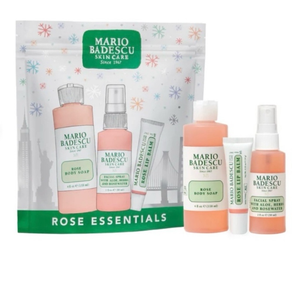 Mario Badescu Rose Essentials Skincare Set